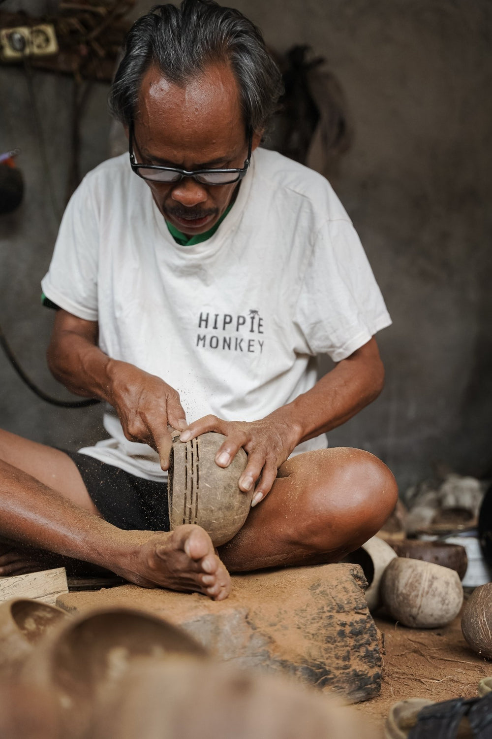 The Coconut Strpe - Dark - Hippie Monkey - 2024 - Hippie Monkey Store - Wholesale B2B Dropshipping