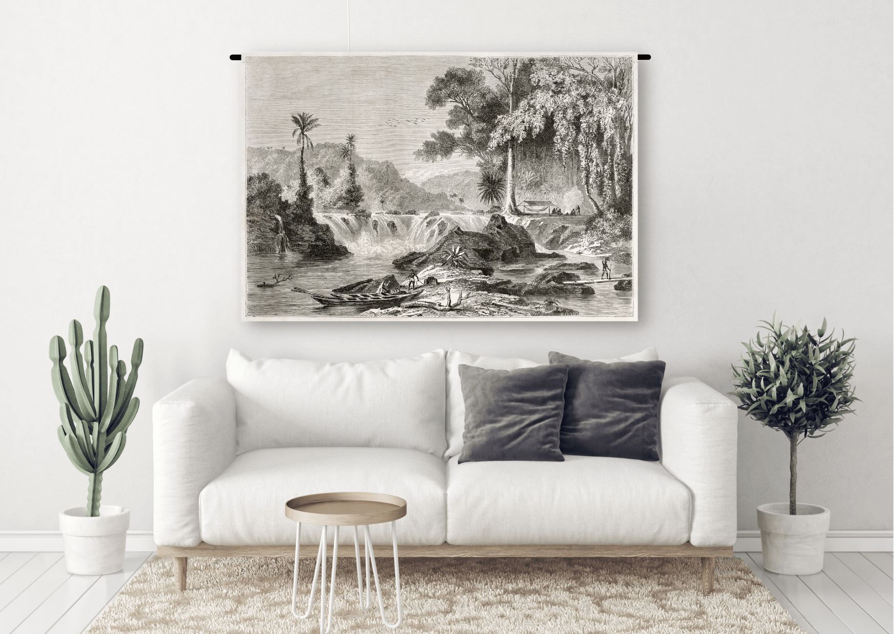 * NIEUW * Wandkleden nu ook met zwarte roede! - Bali Lifestyle Store