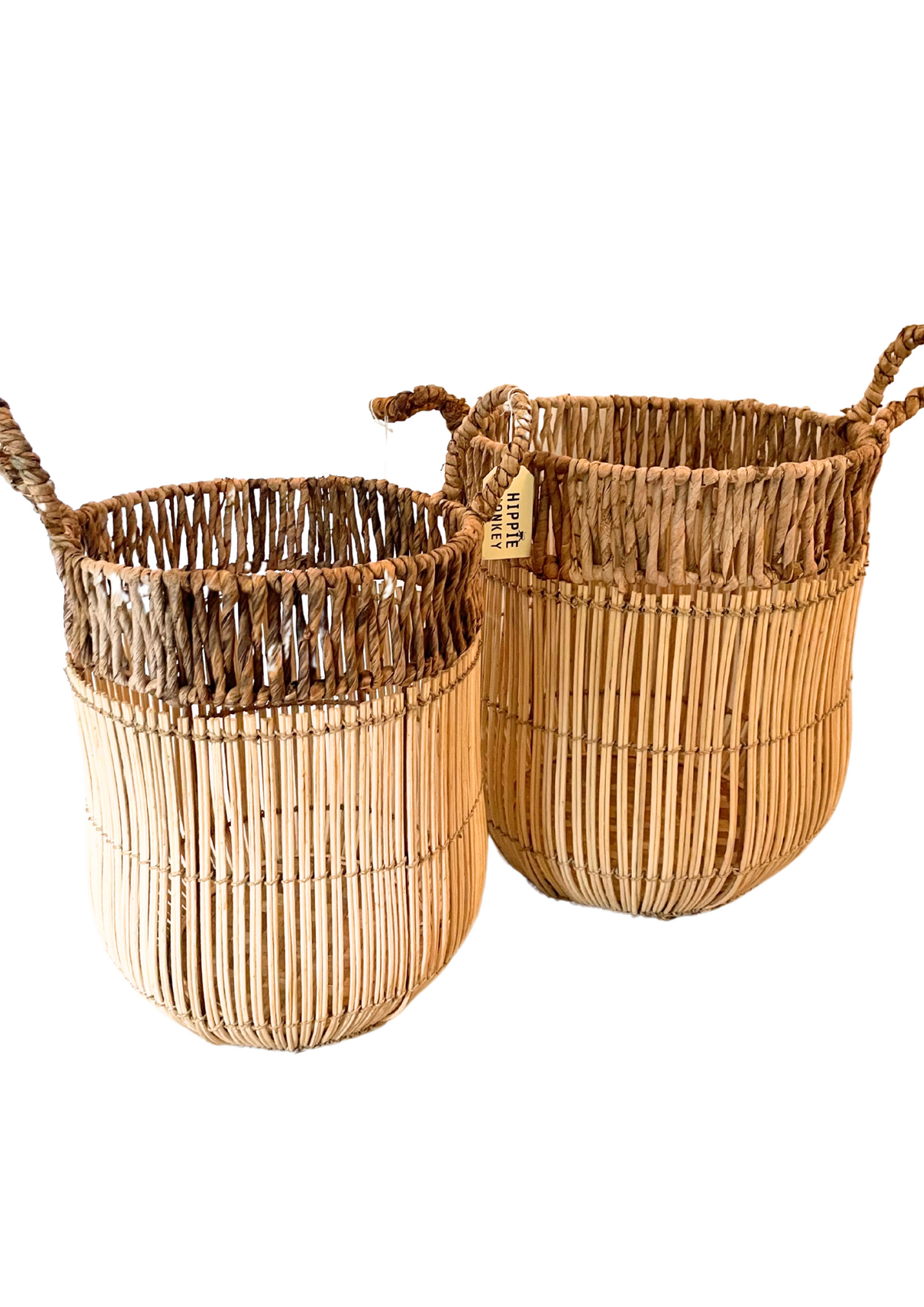 Geflochtene Körbe - Der Laut Korb – 2er Set