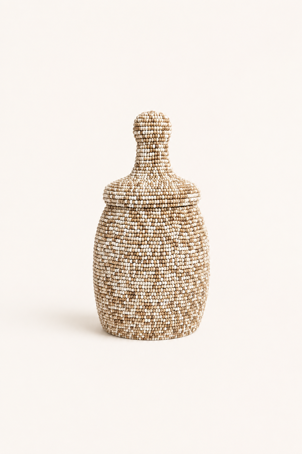 Kralenpot Gemeleerd – Maat L