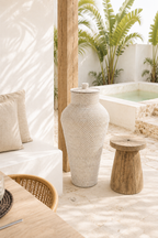 The Aruna Wicker Vase | 70 cm | Binnen & Buiten