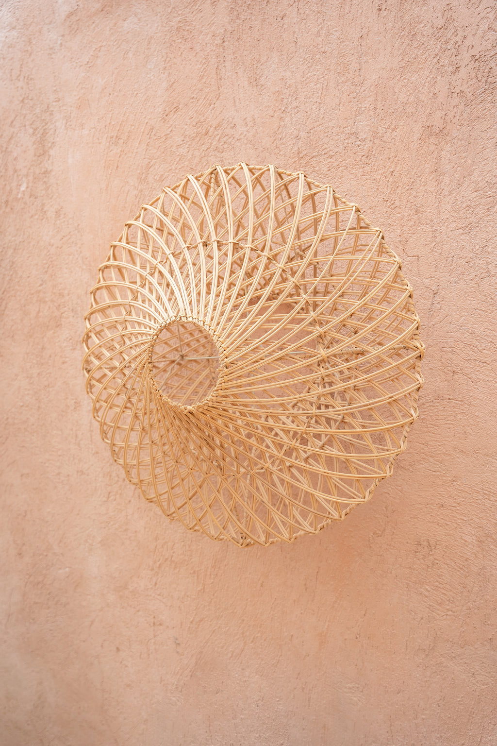 Rotan wandlamp - The Bulat Wall – M