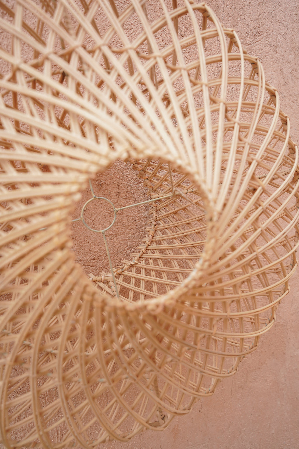 Rotan wandlamp - The Bulat Wall – M