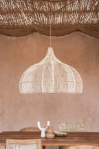 Rotan Lampenkap - The Bunga - XL (100CM) -  Hippie Monkey