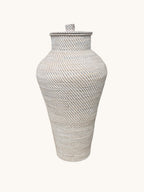 The Aruna Wicker Vase | 70 cm | Binnen & Buiten