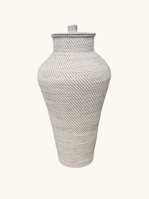The Aruna Wicker Vase | 70 cm | Binnen & Buiten