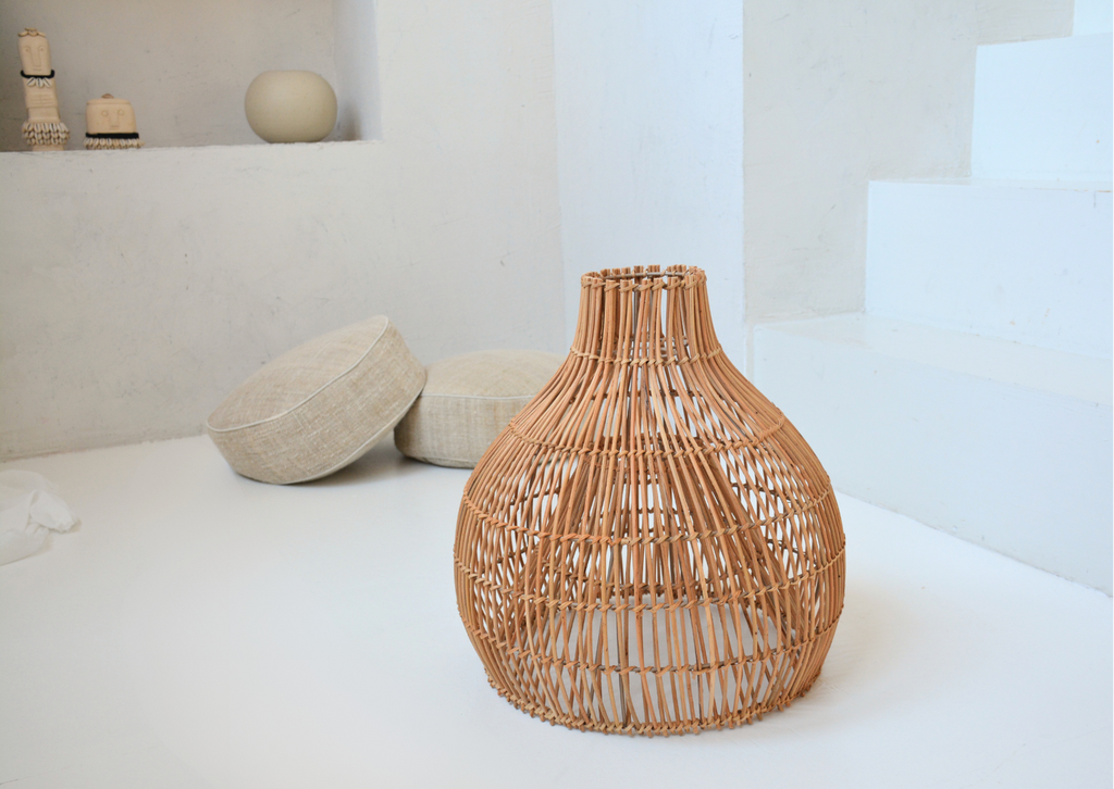 Rotan lamp - The Gili - M