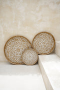 The Henna Mandala Wall Basket - L - Hippie Monkey - Bali Lifestyle Store
