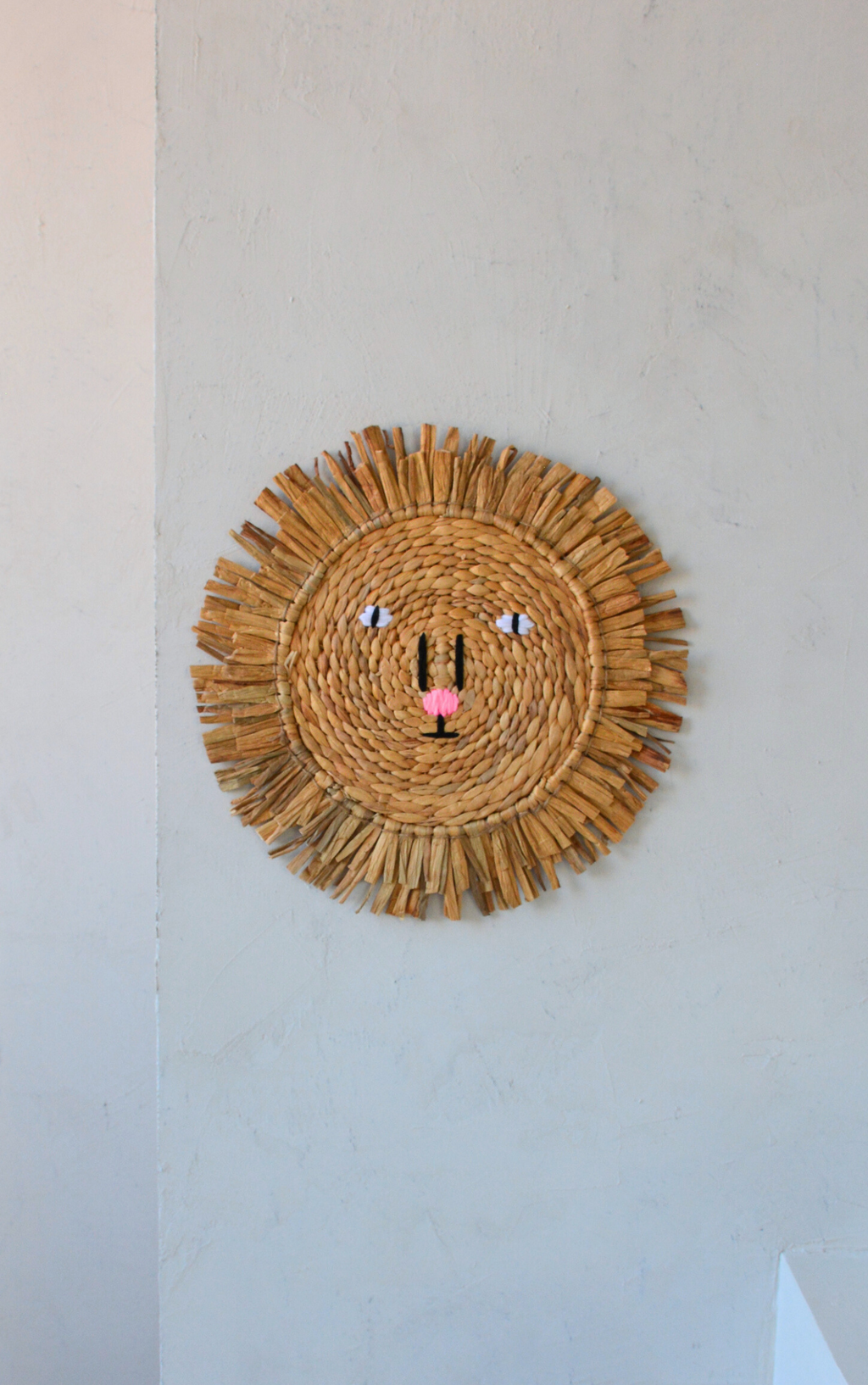 Dierenhoofd Leeuw - Kinderkamer decoratie - Hippie Monkey