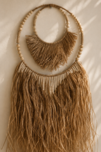 The Nala - Raffia Wandhanger