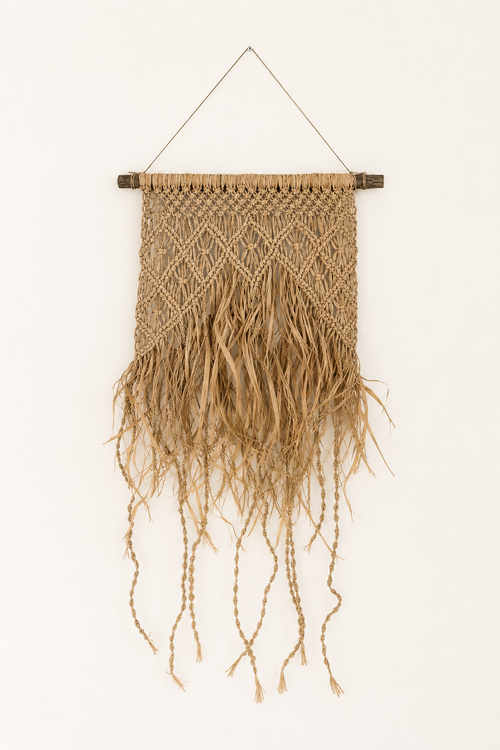 Die Alang Seegras-Wanddekoration | 60 x 120 cm