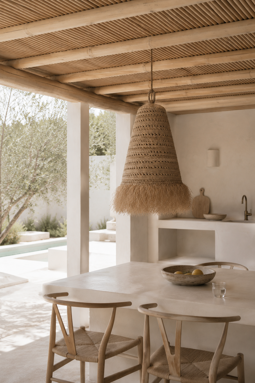 Sisal Lamp - The Isla