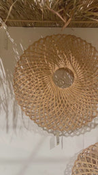 Rotan wandlamp - The Bulat Wall – L