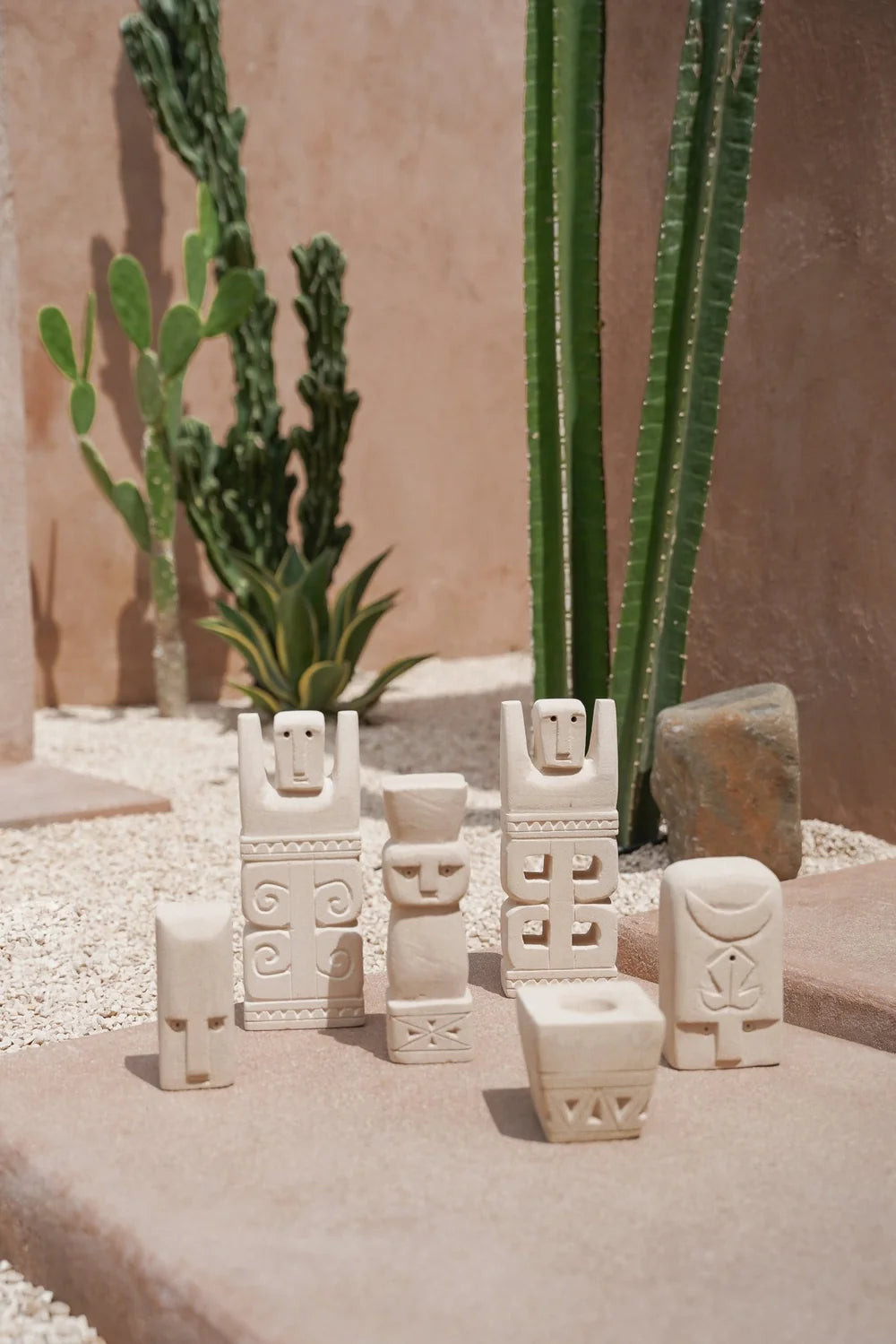 Beeldje van Steen - The Boho Stone Men – No. 9