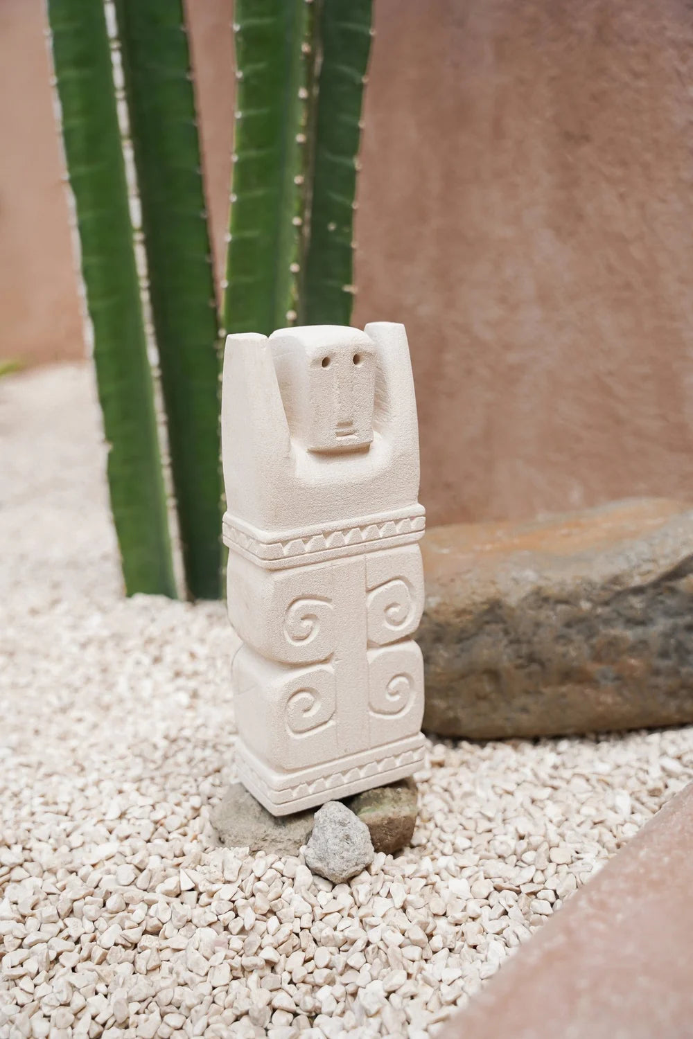 Beeldje van Steen - The Boho Stone Men – No. 9