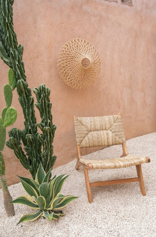 Rotan wandlamp - The Bulat Wall – M