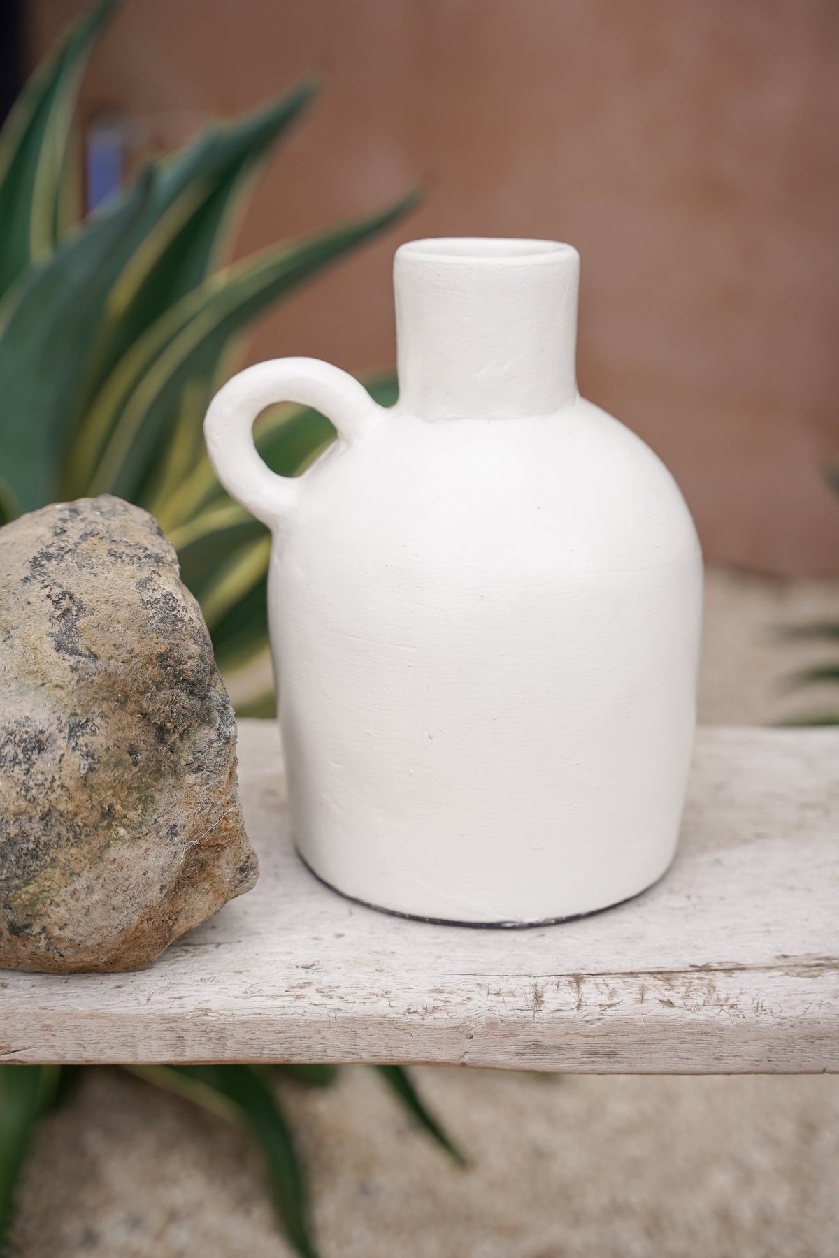 Terracotta Vaas - The Classic - Wit