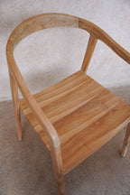 Set van 2 - The Classic Wooden Teak Chair - Hippie Monkey