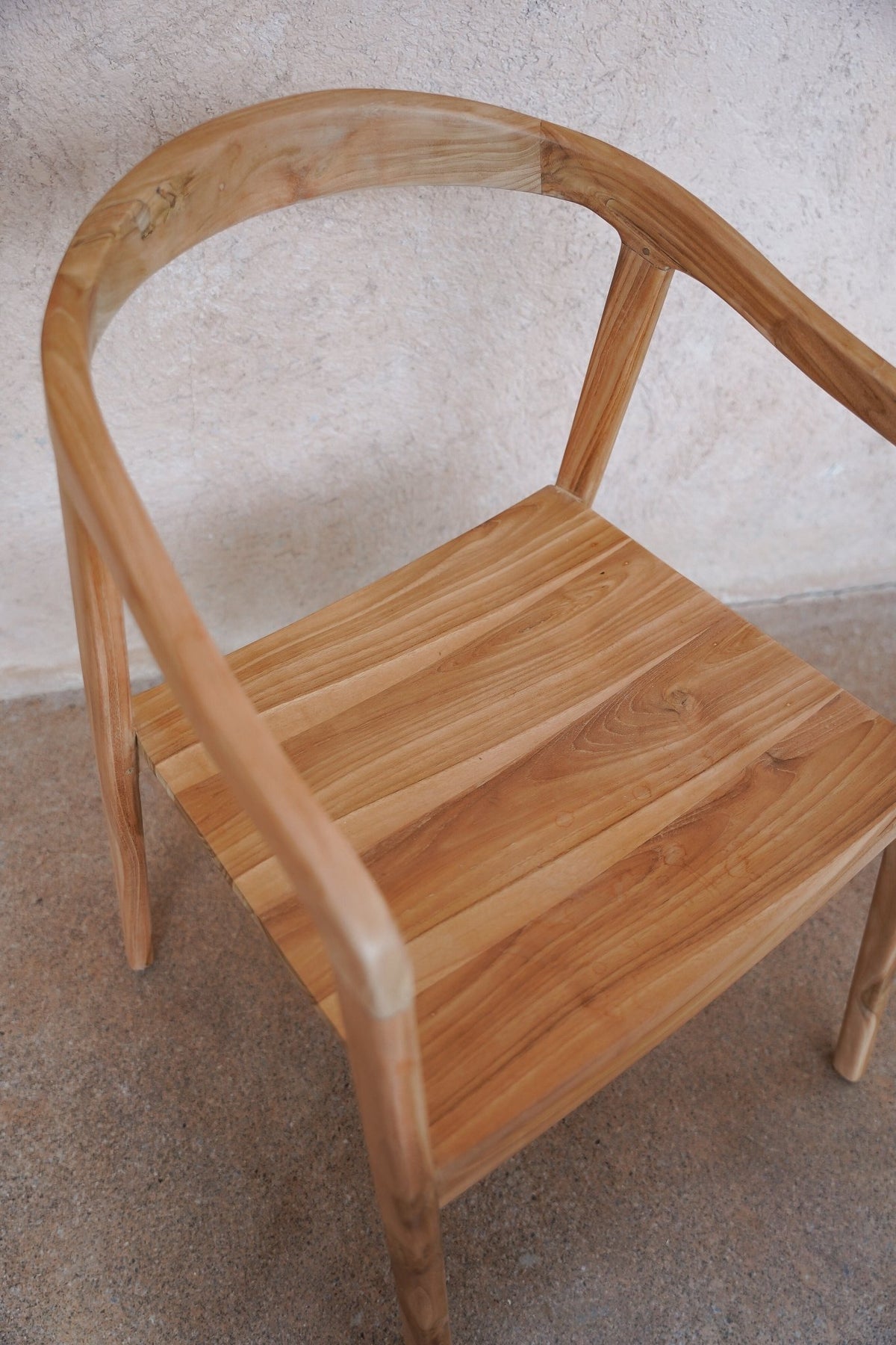 Set van 2 - The Classic Wooden Teak Chair - Hippie Monkey