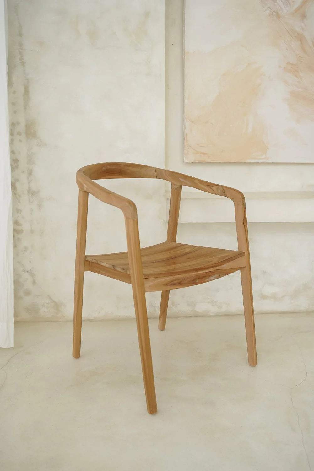 Set van 2 - The Classic Wooden Teak Chair - Hippie Monkey