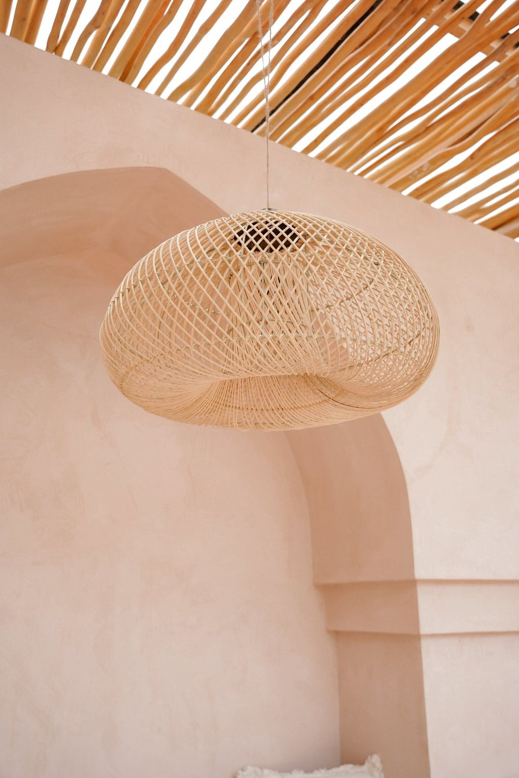 Rotan lamp - The Kayu Berat
