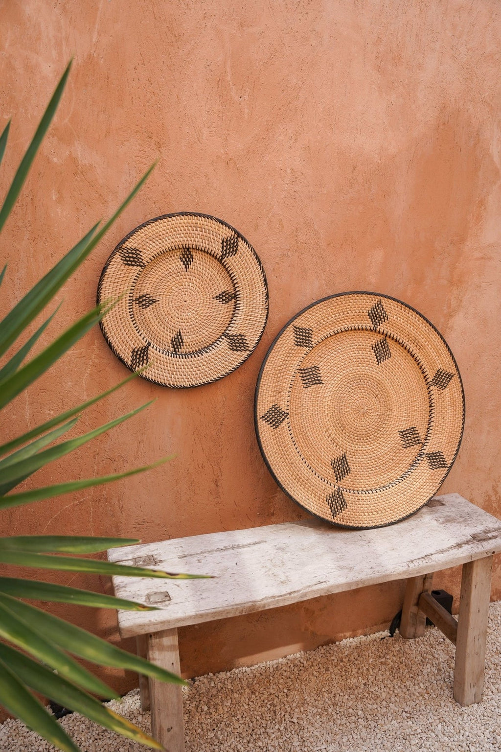 Rotan Wanddecoratie - The Komodo  (70cm)