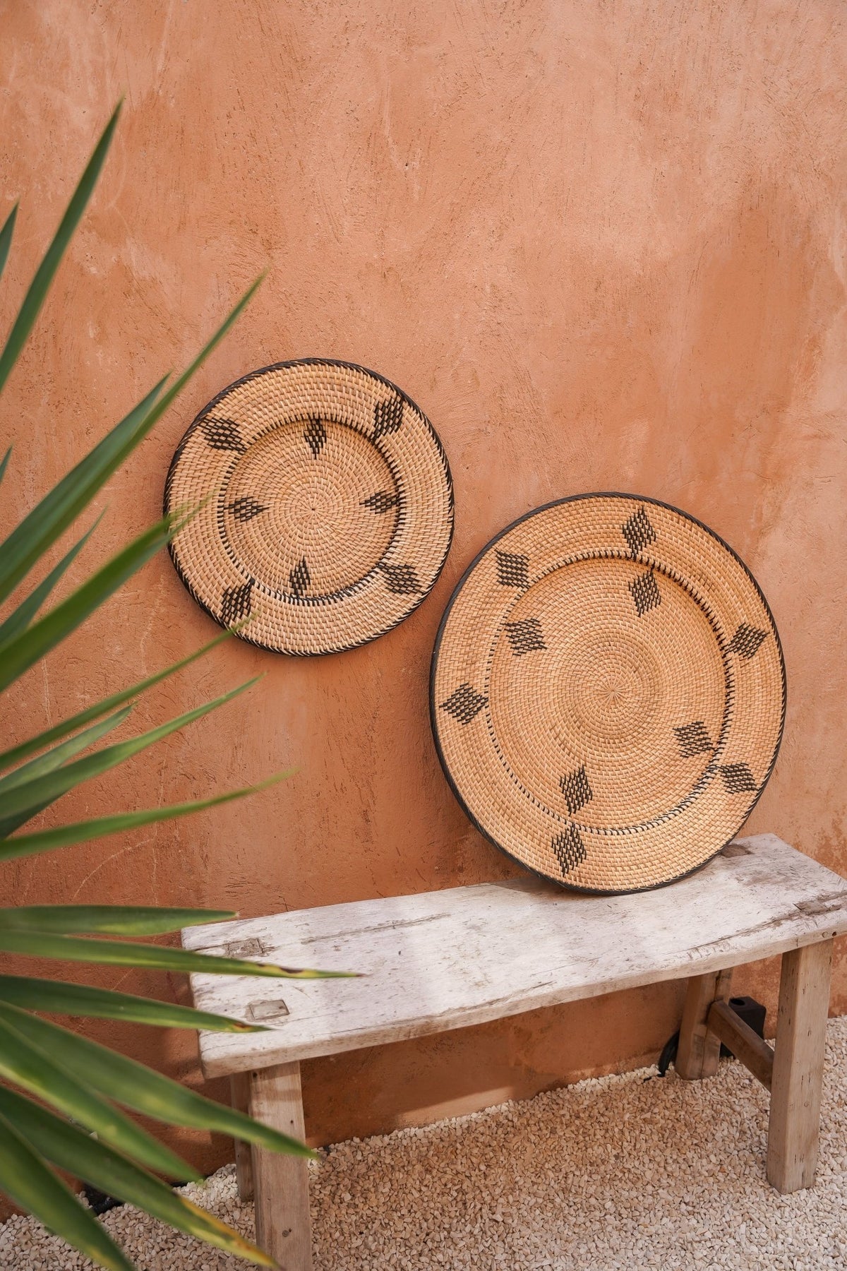 Rotan Wanddecoratie - The Komodo  (70cm)