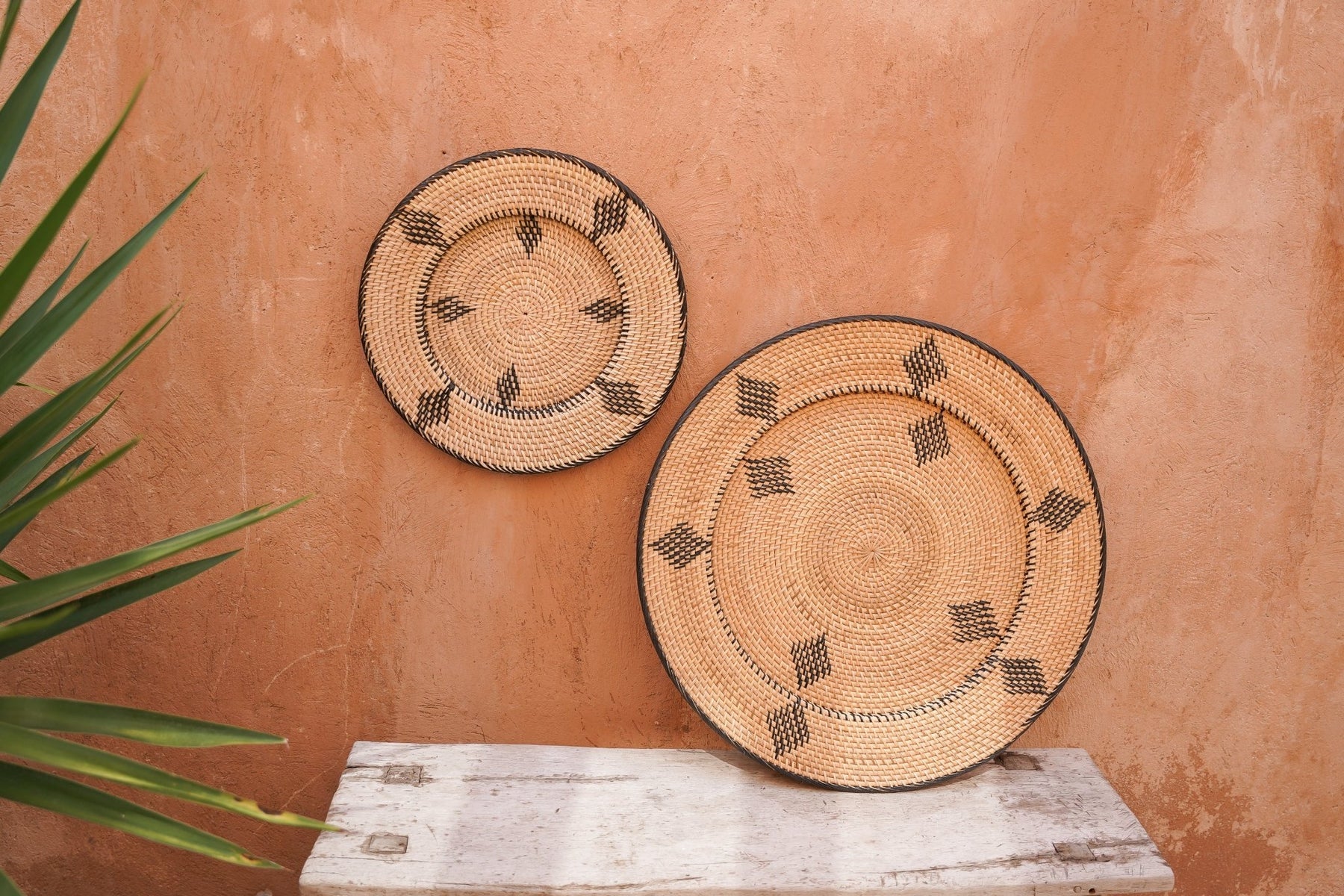 Rotan Wanddecoratie - The Komodo  (70cm)