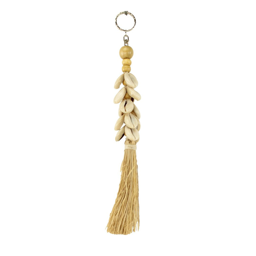 Sleutelhanger met schelpen - The Long Shell Keychain