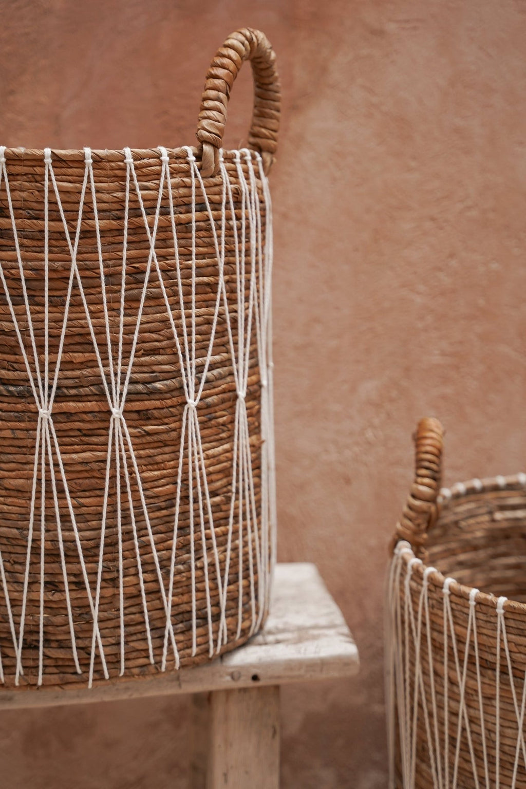 Opbergmanden - The Nusa Baskets – Set van 3 - Manden