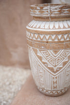 Houten Vaas - The Sumba L