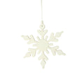 The White Snow Flake – Christmas - Kerstbal - Hippie Monkey