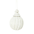 The White Xmas Hanger – L - Kerstbal - Hippie Monkey