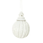 The White Xmas Hanger – L - Kerstbal - Hippie Monkey