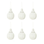 The White Xmas Hanger – M - Kerstbal - Hippie Monkey