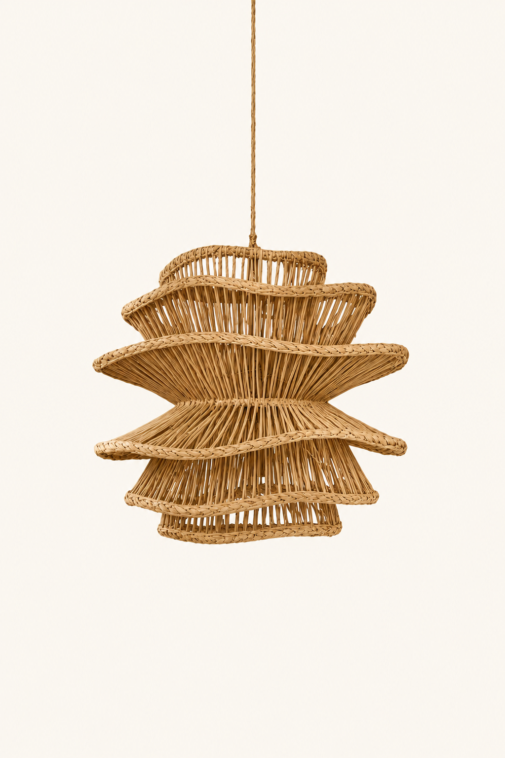 Rotan Lamp - The Bunga Krisan