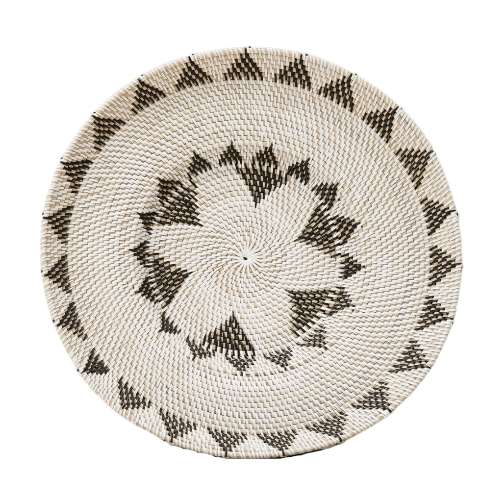 The Bali Original Wall Basket - White - L - Hippie Monkey - Bali Lifestyle Store