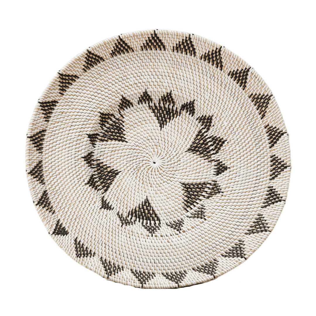 The Bali Original Wall Basket - White - L - Hippie Monkey - Bali Lifestyle Store