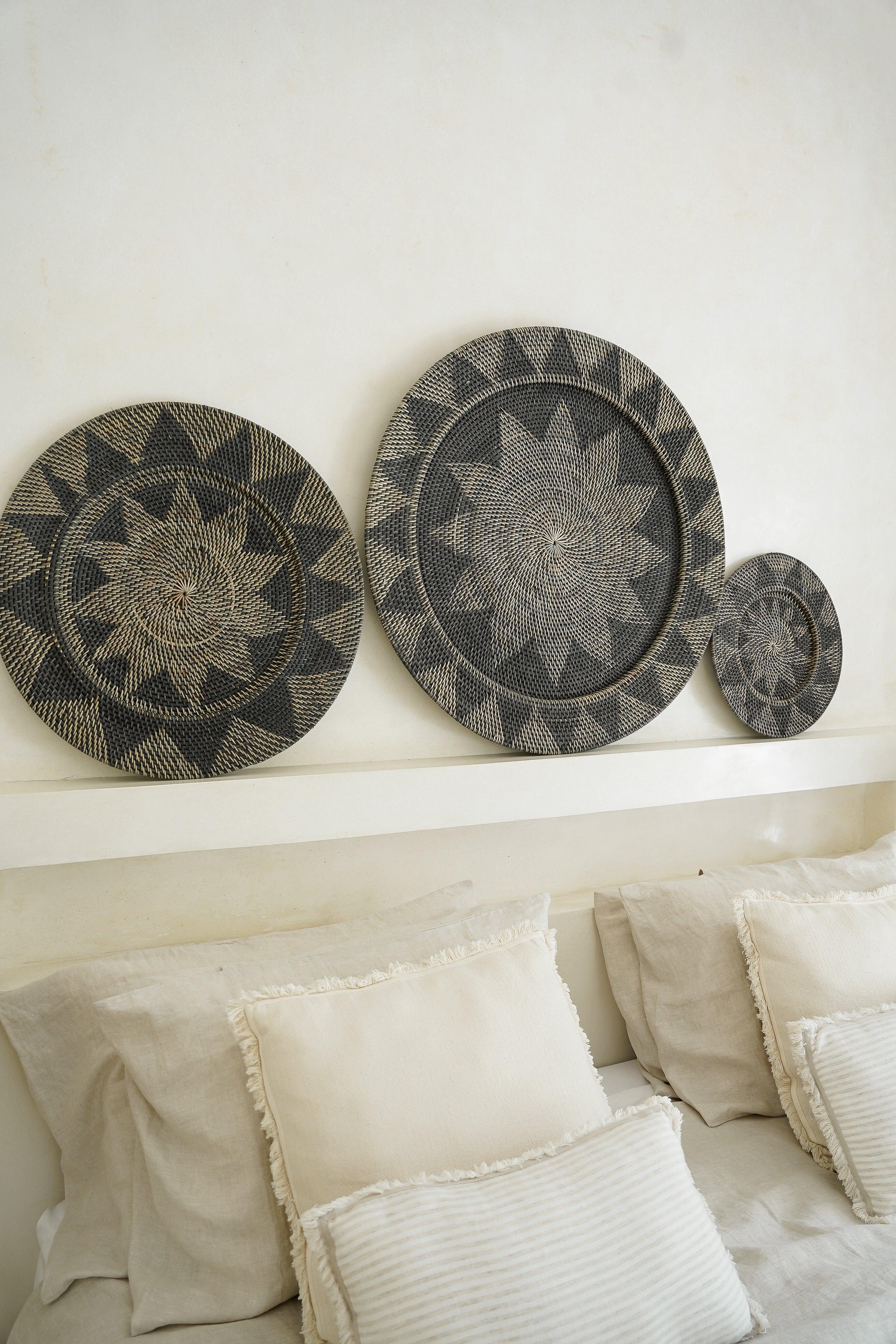 The Bali Original Wall Basket - Black - XL - Hippie Monkey - Bali Lifestyle Store