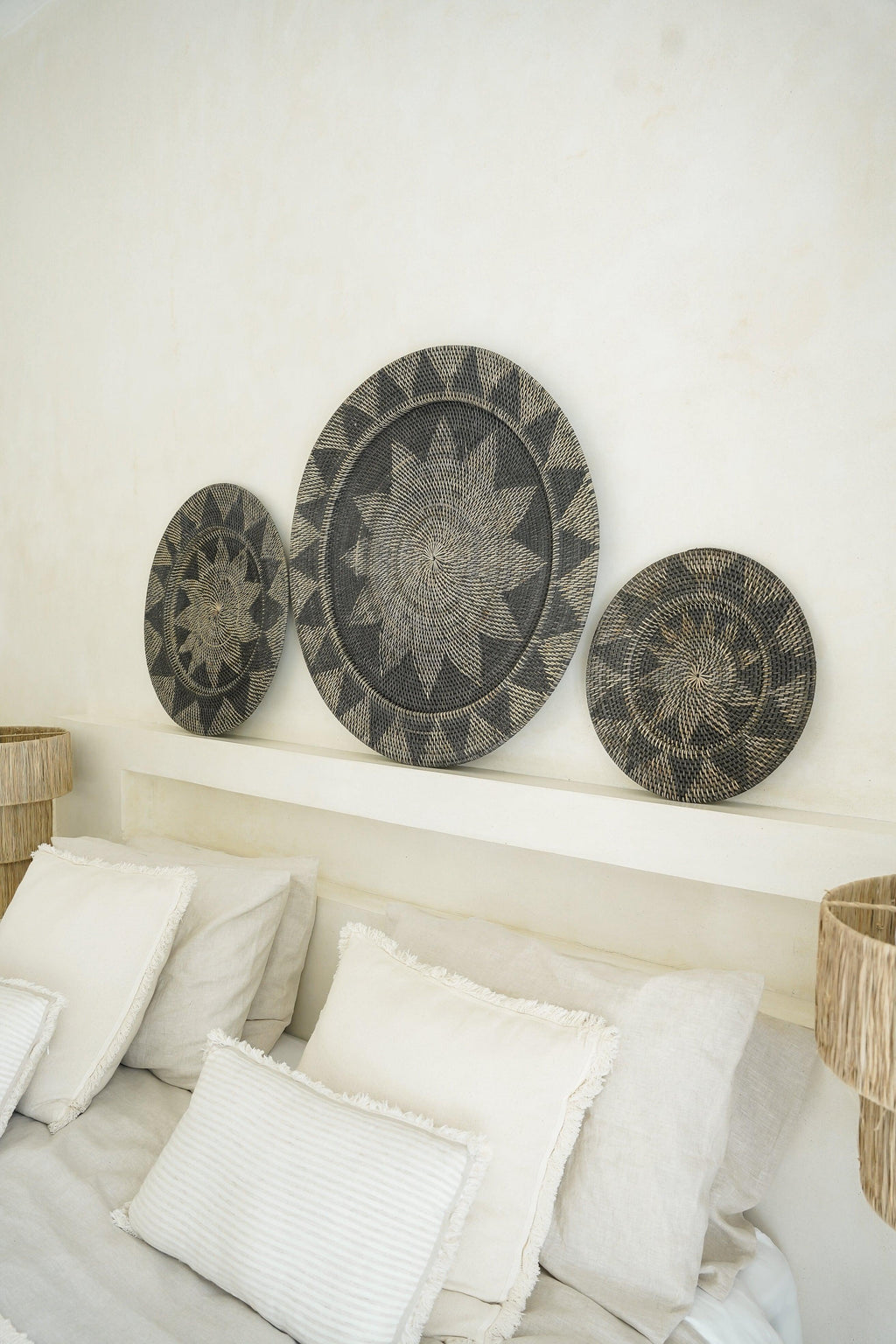 The Bali Original Wall Basket - Black - XL - Hippie Monkey - Bali Lifestyle Store