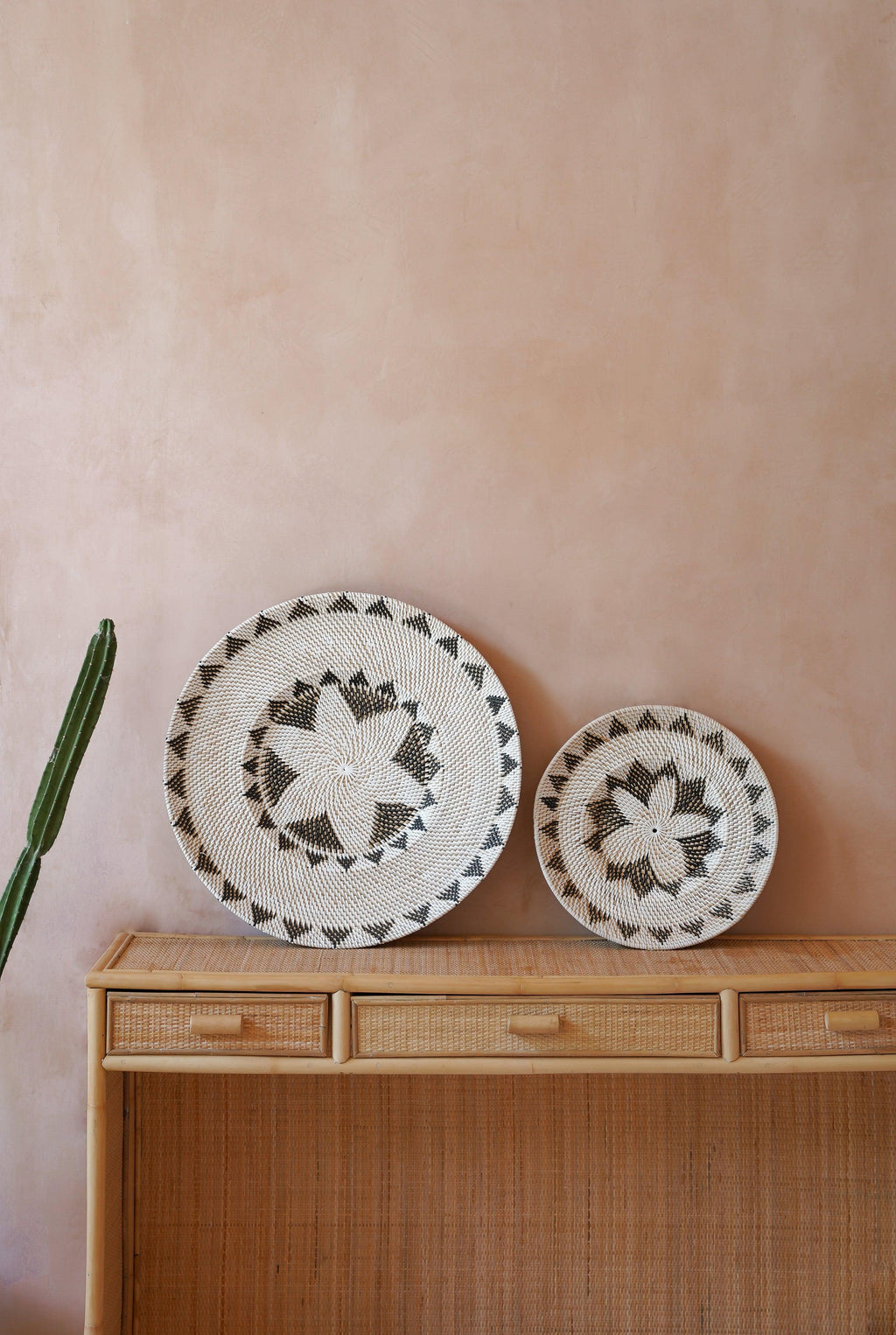 The Bali Original Wall Basket - White - L - Hippie Monkey - Bali Lifestyle Store