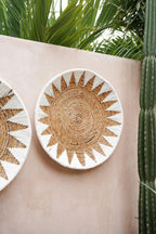 The Bamboo Star Plate - White - XL - Hippie Monkey - Bali Lifestyle Store