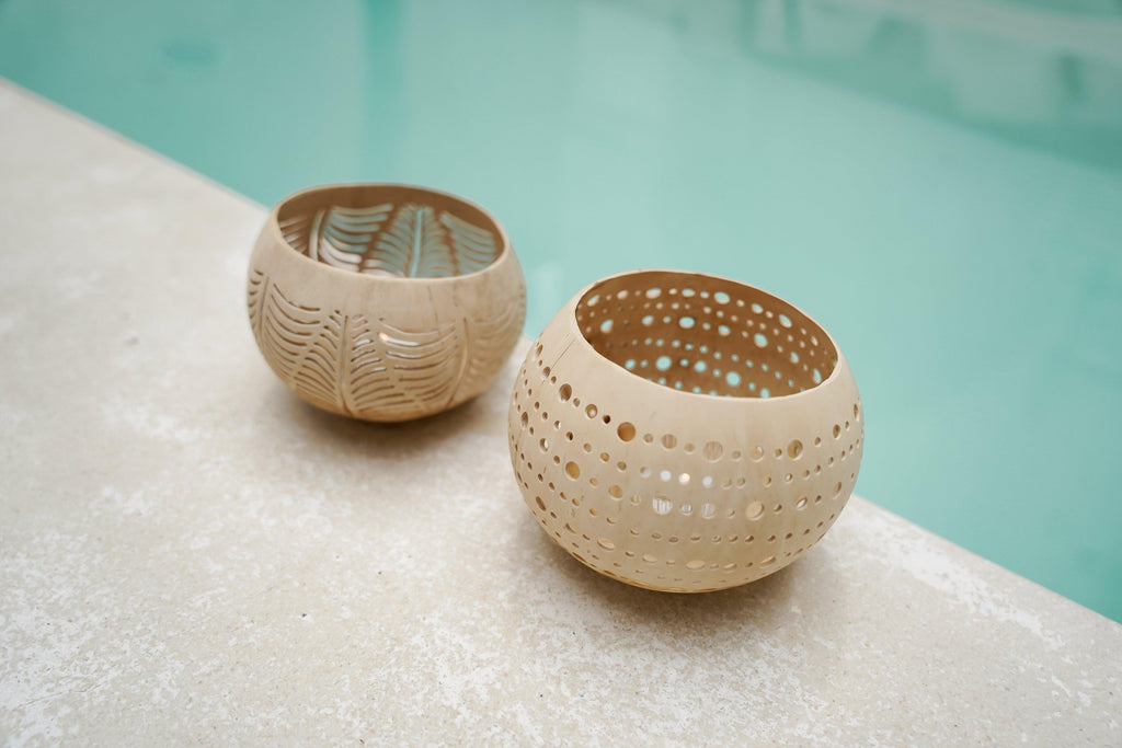 The Coconut Dot - Candle Holder - Hippie Monkey - Bali Lifestyle Store