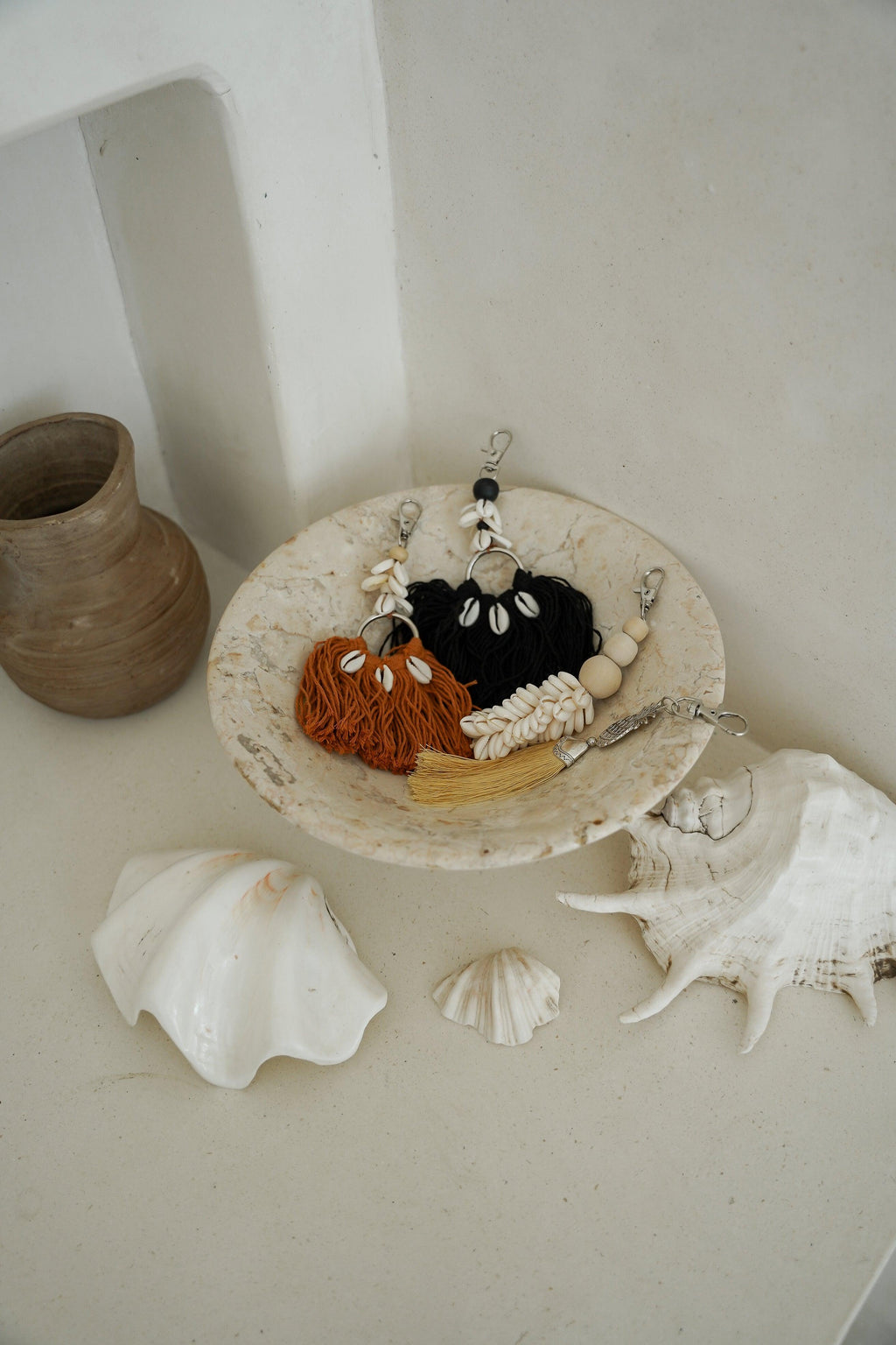 The Canggu Keychain - Black - Hippie Monkey - Bali Lifestyle Store