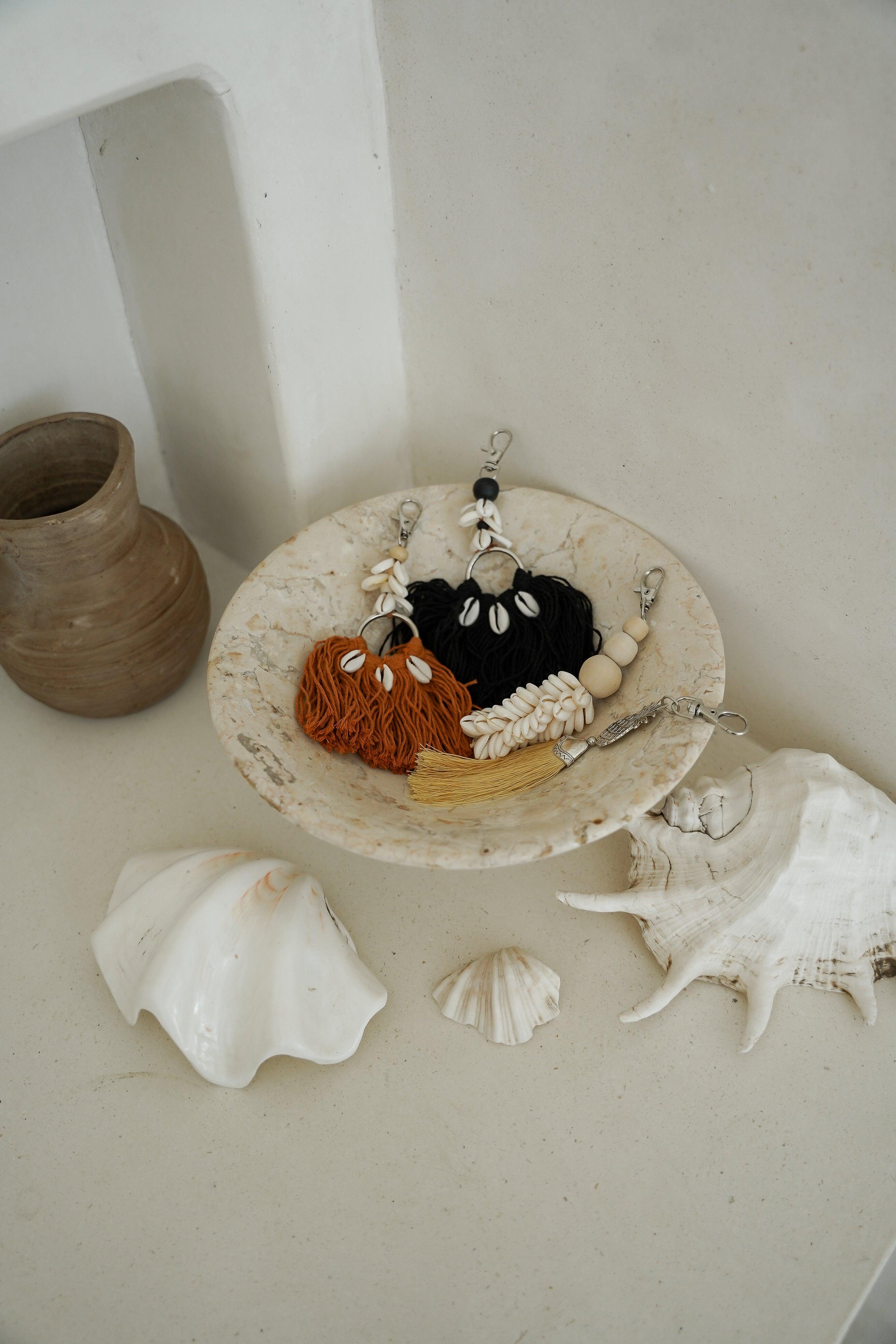 The Canggu Keychain - Black - Hippie Monkey - Bali Lifestyle Store