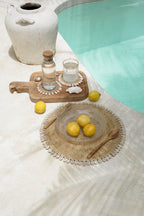 The Rattan Shell Coaster - Natural - Hippie Monkey - Bali Lifestyle Store
