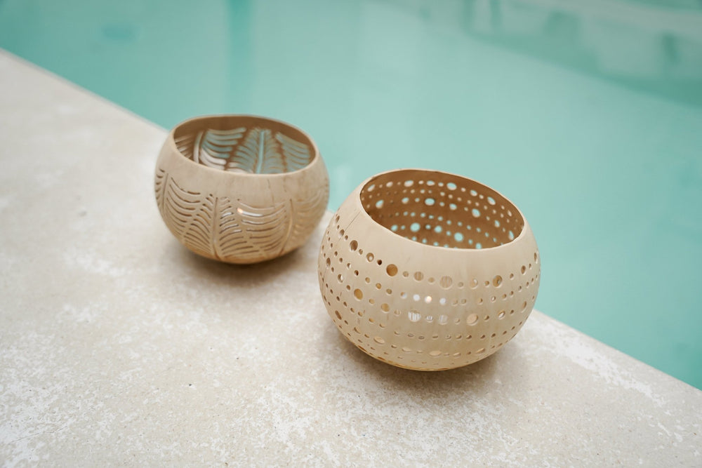 The Coconut Dot - Candle Holder - Hippie Monkey - Hippie Monkey - Wholesale B2B Dropshipping