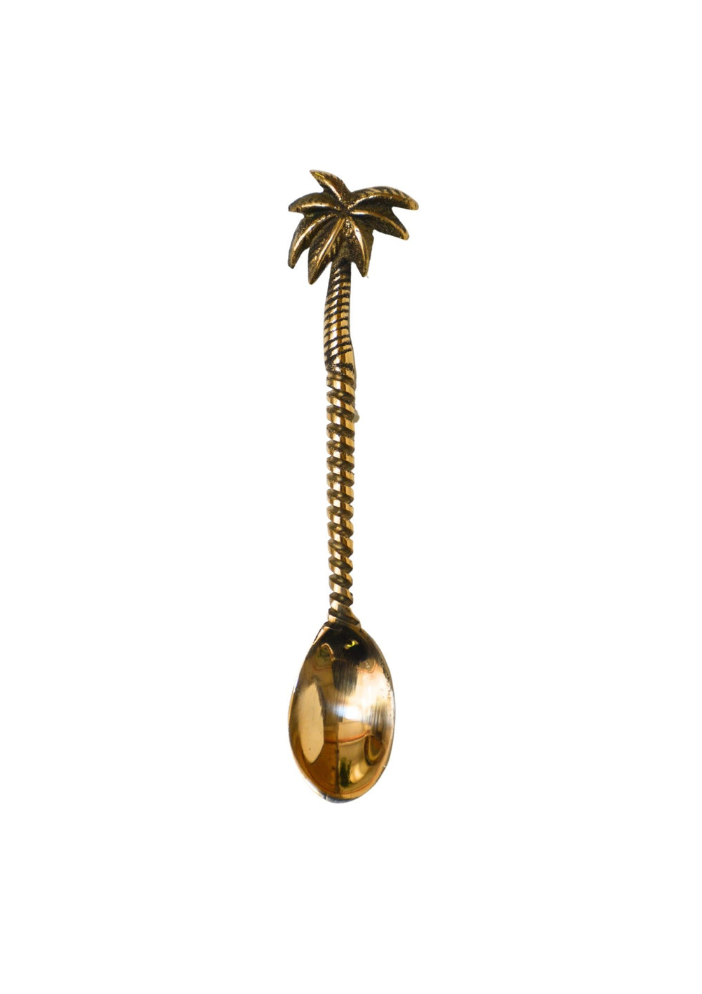 The Palmtree Brass Spoon - Hippie Monkey - Hippie Monkey - Wholesale B2B Dropshipping