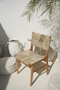 The Pantai Teak Chair – Set of 2 - Hippie Monkey - Hippie Monkey - Wholesale B2B Dropshipping