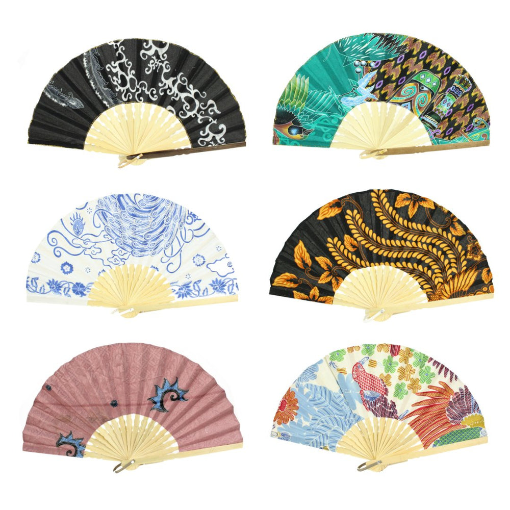 The Traditional Fan – Set of 6 - Hippie Monkey - Hippie Monkey - Wholesale B2B Dropshipping